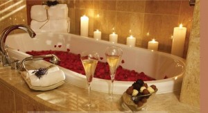valentine bath